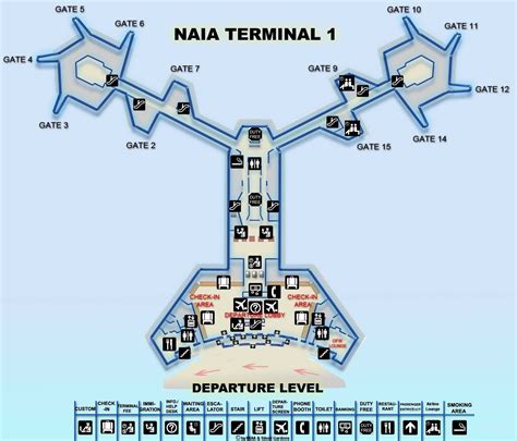 how to get to naia terminal 1