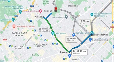 how to get to parc guell