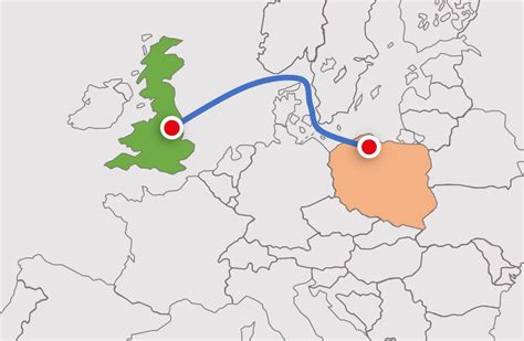 how to get to poland from uk