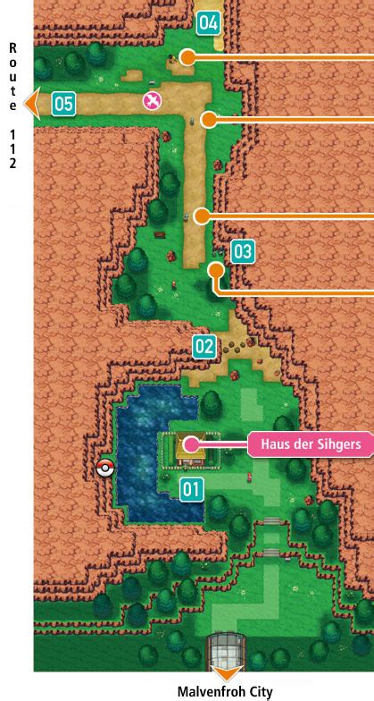 how to get to route 130 omega ruby