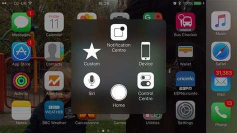 how to get to settings when home button is broken