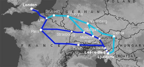 how to get to slovenia from uk