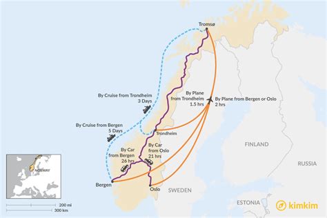 how to get to tromso from oslo
