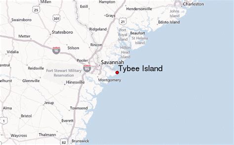 how to get to tybee island from my location