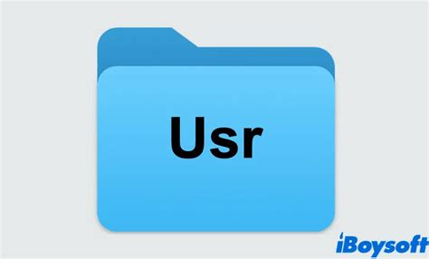 how to get to usr folder mac