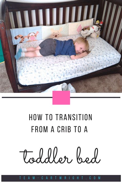 how to get toddler to stay in bed transition from crib