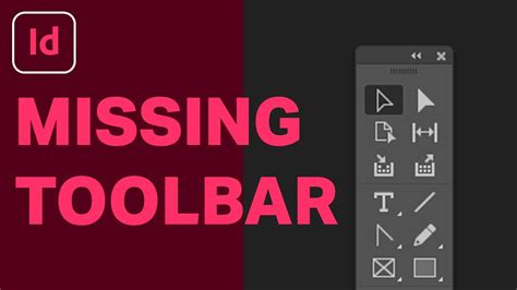 How To Get Toolbar Back In Indesign Mac