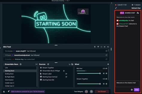 how to get twitch chat on streamlabs