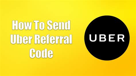 how to get uber eats driver referral code