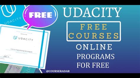 how to get udacity courses for free