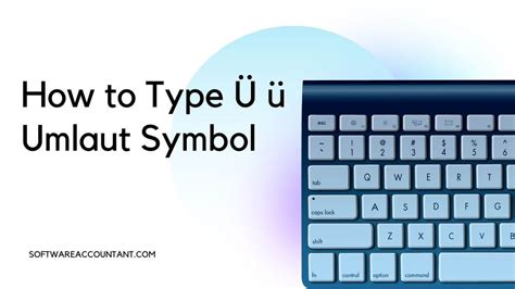 how to get umlaut on keyboard uk