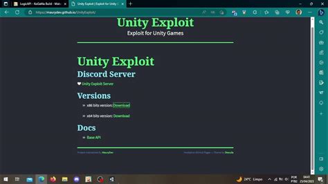 how to get unity exploit