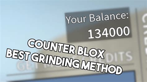 how to get unlimited credits fast in roblox counter blox - YouTube