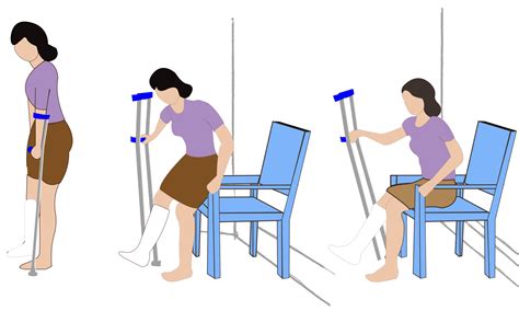 How To Get Up Using Crutches