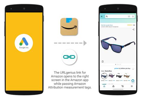 how to get url from amazon app