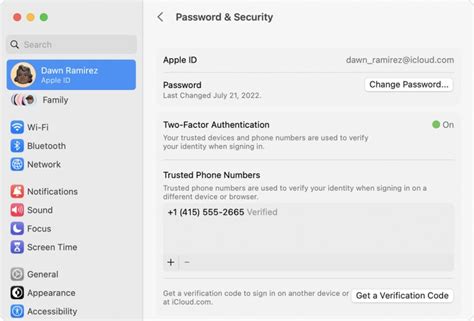 how to get verification codes on mac