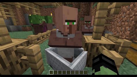 How To Transport Villagers in Minecraft YouTube