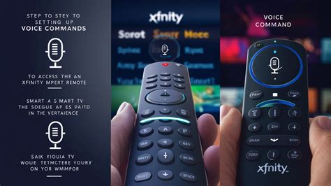 how to get voice command to work on xfinity remote