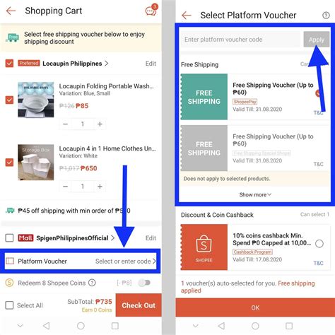 How To Get Voucher Code In Shopee