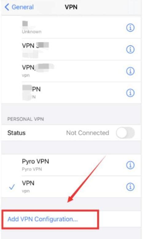 how to get vpn on iphone without app