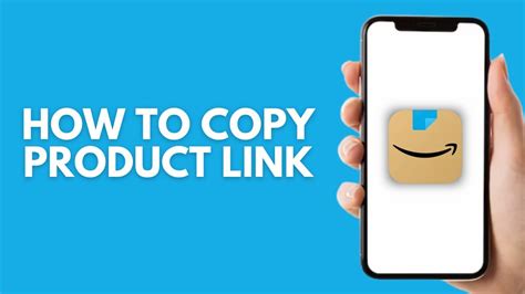 how to get web link from amazon app