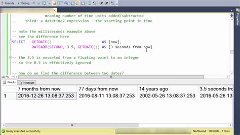 how to get week date in sql