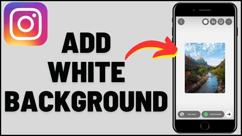 How To Get White Background In Instagram Story