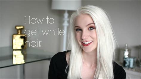 How to get White Hair YouTube