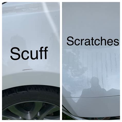 How To Get White Scuff Marks Off Car