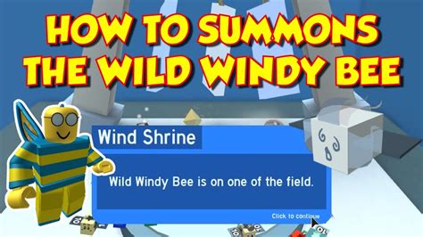 how to get wild windy bee bss