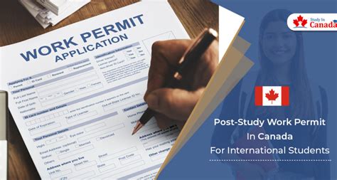 how to get work permit after study in canada