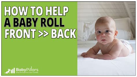 how to get your baby to roll from front to back