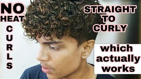 How To Get Your Hair Curly Overnight For Guys   Tips And Tricks