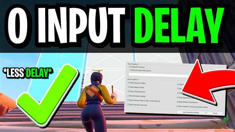 how to get zero delay on fortnite