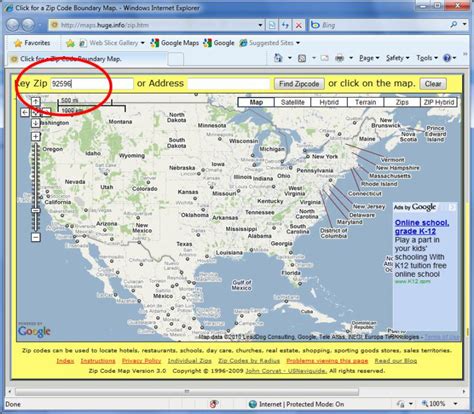 how to get zip code from google maps
