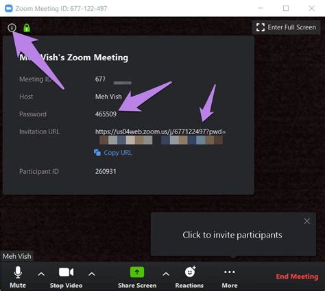 How To Get Zoom Password From Url