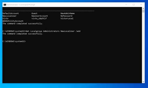 how to give administrator rights in command prompt