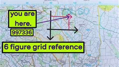 how to give an os map reference