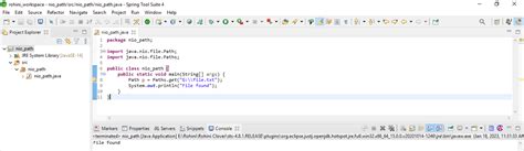 how to give file path in java