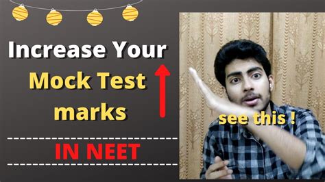 how to give mock test for neet