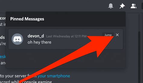 how to give permission to pin messages in discord