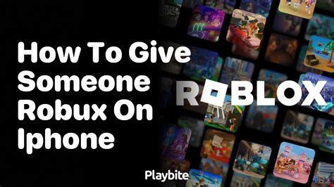 How To Give Someone Robux In Roblox