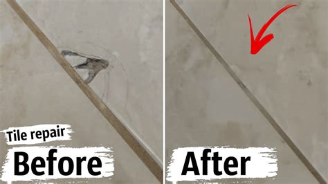 how to glue broken ceramic tile