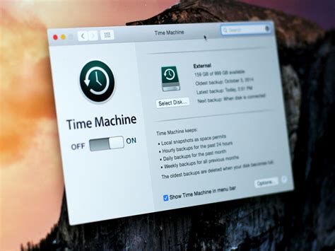 how to go back in time with time machine mac