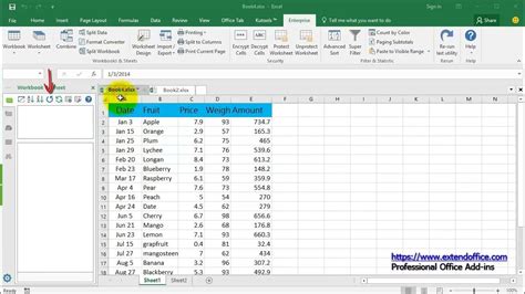 how to go back to cell in excel