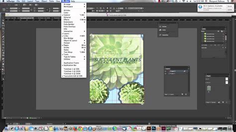 how to go presentation mode in indesign