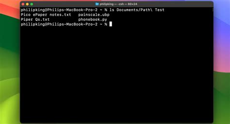 how to go to a file in terminal mac