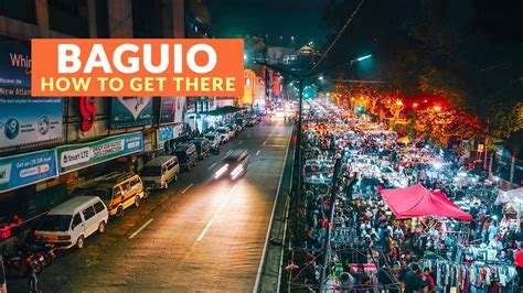 how to go to baguio from manila