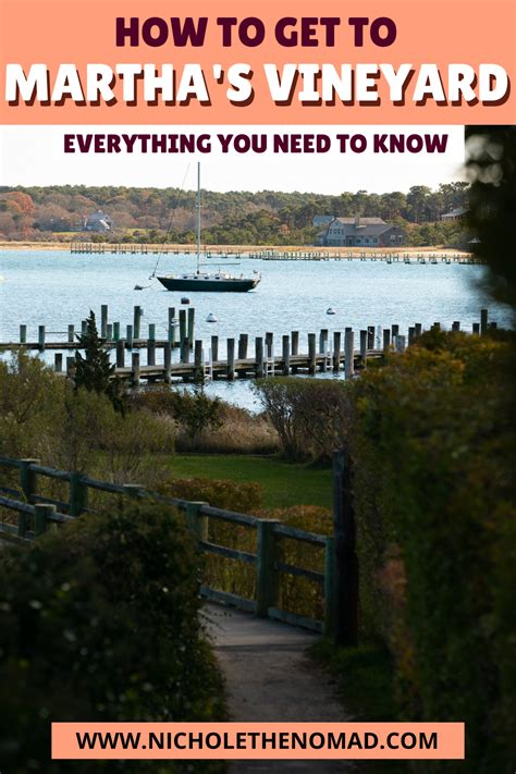 how to go to martha's vineyard