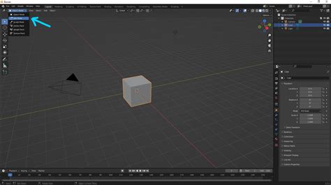 how to go to object mode in blender